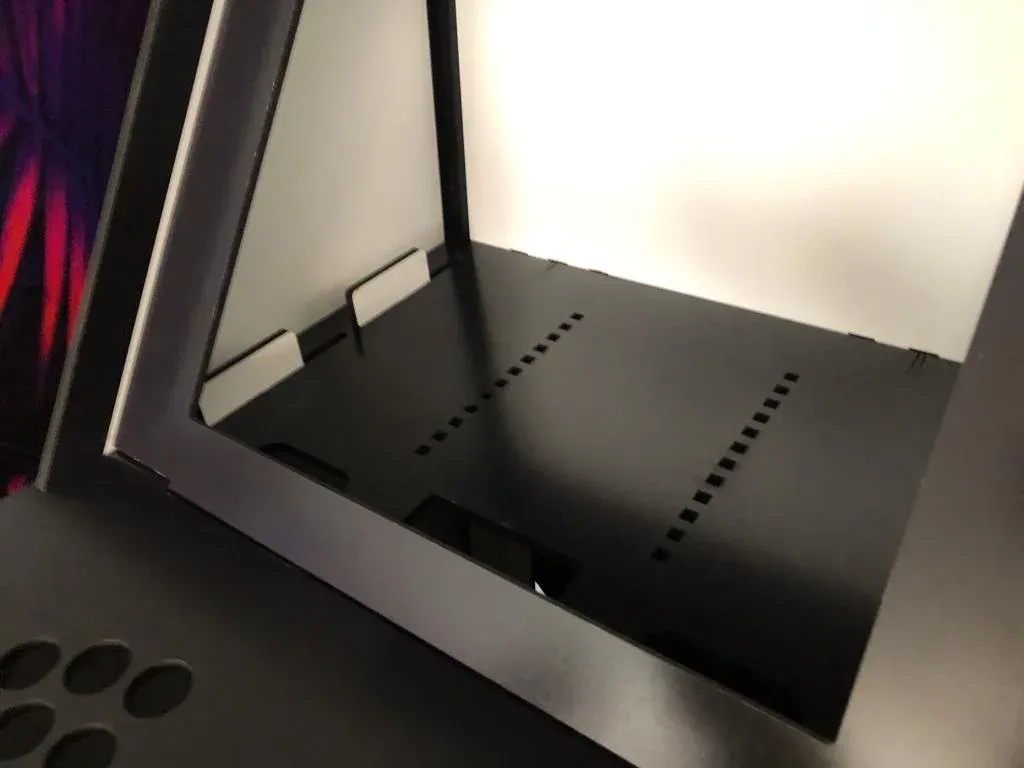 Two finished ARKD BOX arcade cabinets, 2019